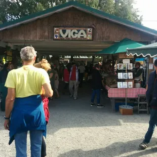 Fruit and veg stand