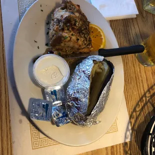 Stuffed chicken breast special