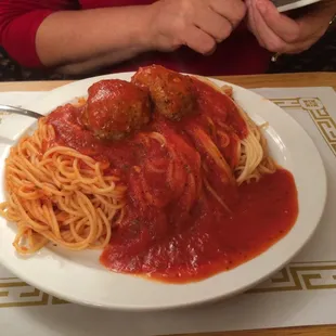 Spaghetti  and Meatballs