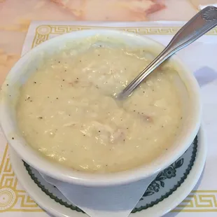Soup. Very sour but tasty!