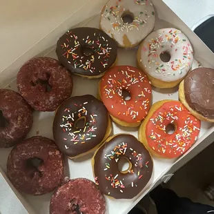 Treated my staff to donuts -- they loved the Red Velvet!