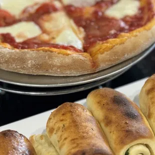 pizza, food