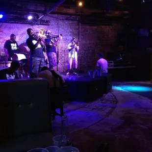 Young Fellaz Brass band at Vaso. (-;