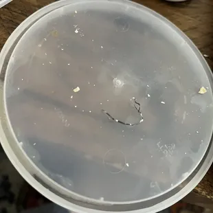 Metal from my soup