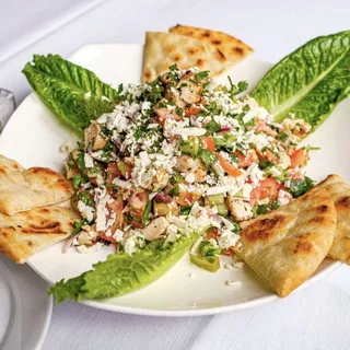 Chicken Souvlaki Salad