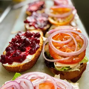 food, bagels, bagel
