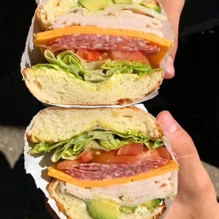 Turkey &amp; Salami Sandwich
