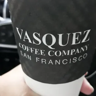 a cup of coffee