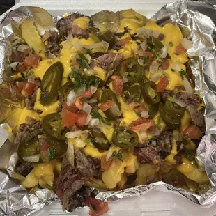 nachos, food