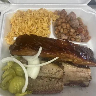 ribs, food, bbq ribs