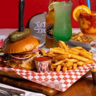 habanero al pastor burger