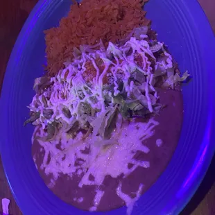 Cheese enchiladas