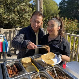 Martin Yan from Yan Can Cook! Loved our Carnitas!!