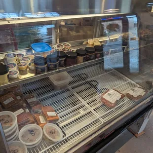 Display tray. They sold out a lot of stuff. Very popular and delicious