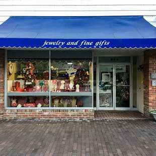 Street view of our storefront window
