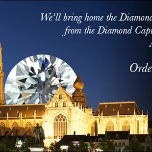 We source Antwerp Diamonds