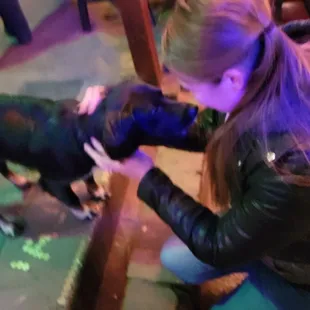 Bar dog!