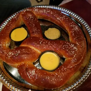 Giant pretzel