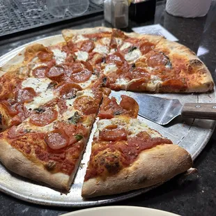 Margherita Pizza add pepperoni.