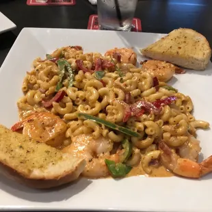 Cajun shrimp pasta. So delish!