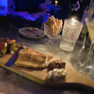 Smoked trout (sorry about the blur)
