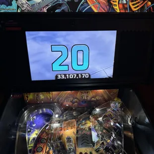 Pinball machines at bar