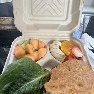 Eggplant and Zucchini Sandwich