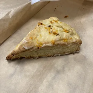 Orange scone