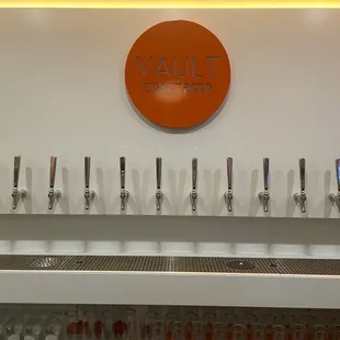 Tap beer area