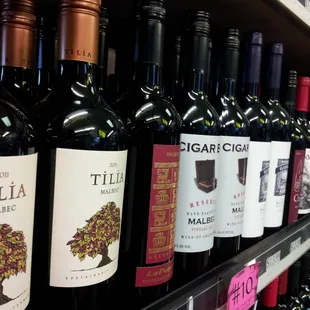 great wine selection