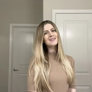 Just got home from the salon and I love my hair so much. Thanks Brandon!