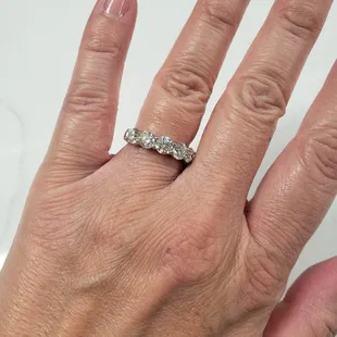 Platinum band resizing