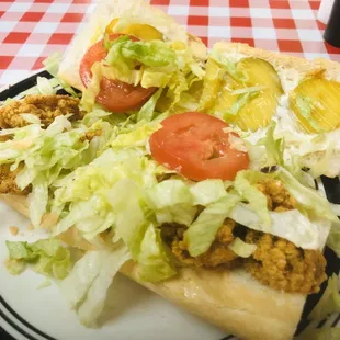 Oyster poboy