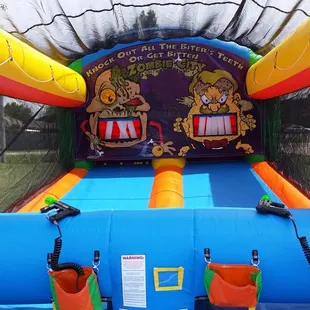 Bazooka ball Shooting gallery