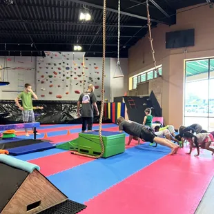 Gym area
