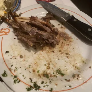 Lamb Chops are BOMBBB DIGGITTYY!! Clean plate!! YUMMM!!