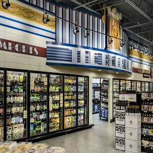 16 Doors of Imported Beer Plus a Walk In Cooler! Tons of Michigan Beer!