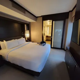 Bedroom in executive suite