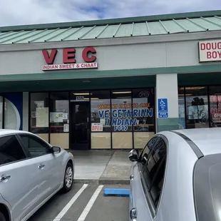 the outside of the restaurant