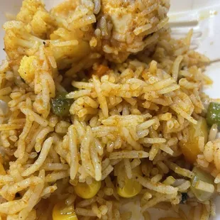 Vegetarian rice