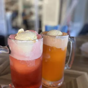 Cherry Floats orange Floats
