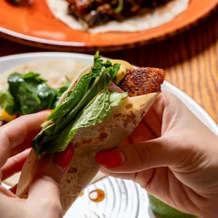 Faroe Island Salmon Tacos