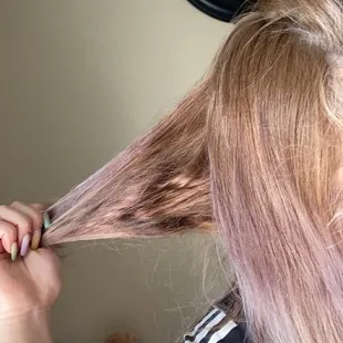 Bad color correction