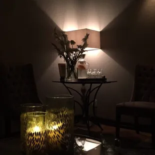 Nice relaxing waiting area