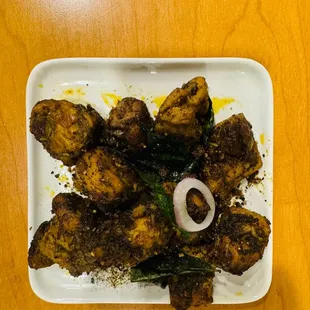 chicken wings and fried chicken, food