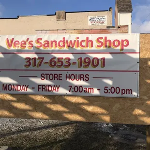 Business sign on Michigan