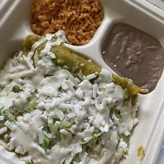 Enchilada Plate