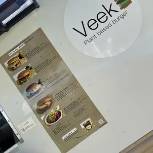 Menu on the side of their food truck