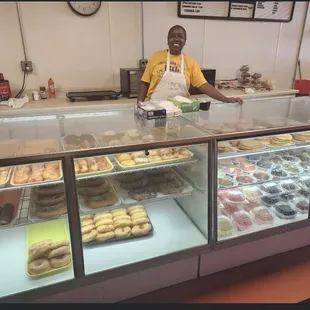 Vee&apos;s freshly baked pastries, get there early!