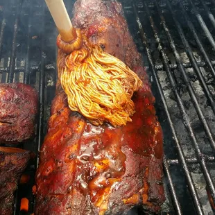 The mop sauce was out of this world!!